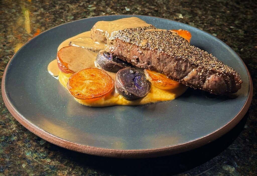 Strip loin Au Poivre