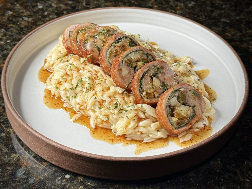Stuffed Paupiette of Pork Tenderloin